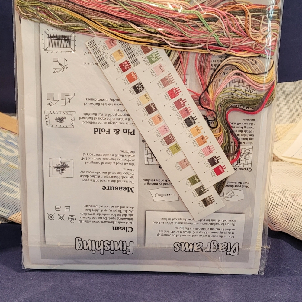Dimensions Counted Cross Stitch "Rose Cuttings" - Picture 5 of 5